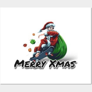 Merry Xmas Posters and Art